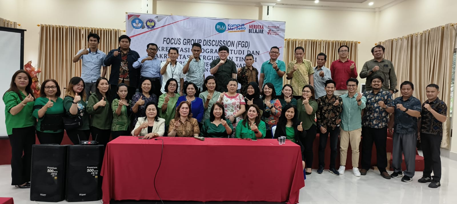 Read more about the article FGD Akreditasi Program Studi dan Perguruan Tinggi Lingkup UNIMA Tahun 2022